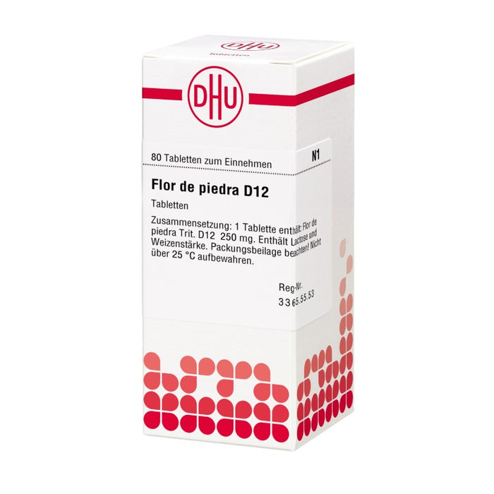 DHU Flor de Piedra D12 Tabletten, 80 pcs. Tablets