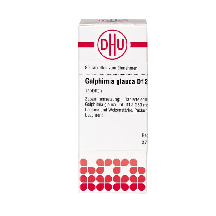 DHU Galphimia glauca D12 Tabletten, 80 pc Tablettes