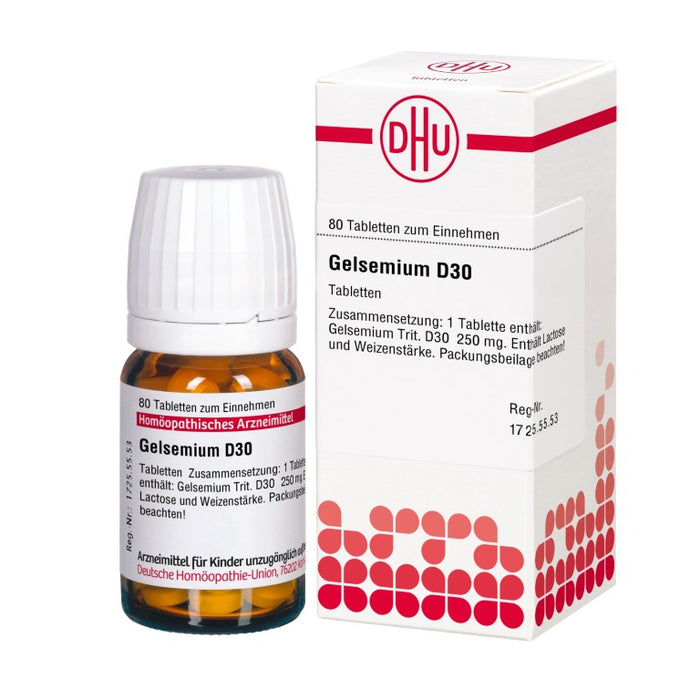 DHU Gelsemium D30 Tabletten, 80 pcs. Tablets