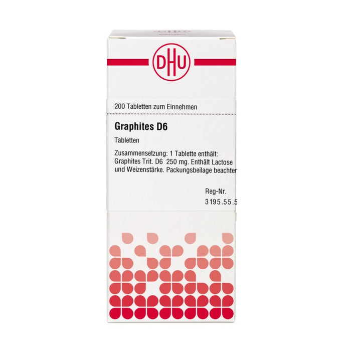 DHU Graphites D6 Tabletten, 200 St. Tabletten