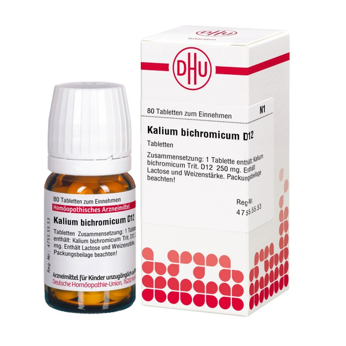 DHU Kalium bichromicum D12 Tabletten, 80 pcs. Tablets