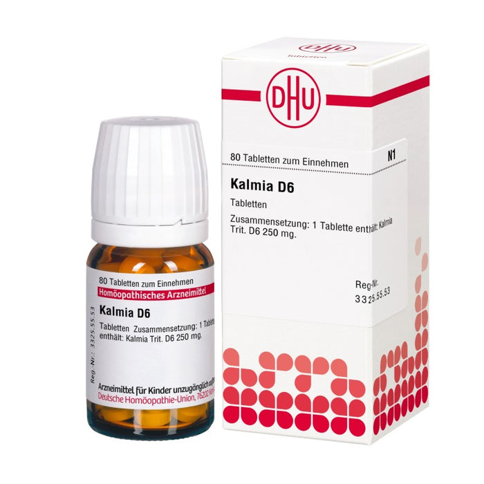 Kalmia D6 DHU Tabletten, 80 St. Tabletten