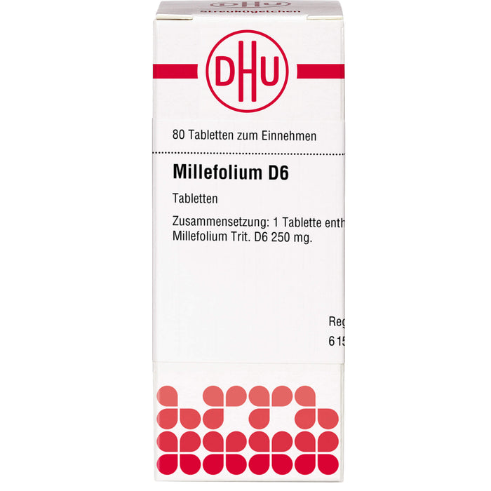 DHU Millefolium D6 Tabletten, 80 pc Tablettes