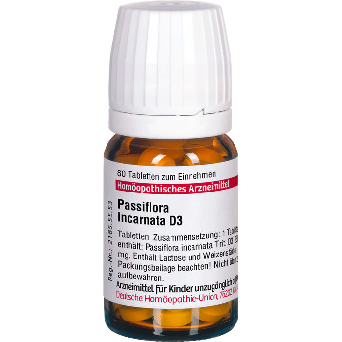 Passiflora incarnata D3 DHU Tabletten, 80 St. Tabletten