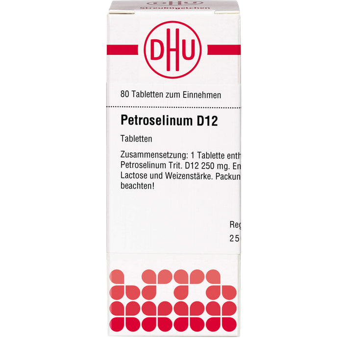 DHU Petroselinum D 12 Tabletten, 80 pcs. Tablets