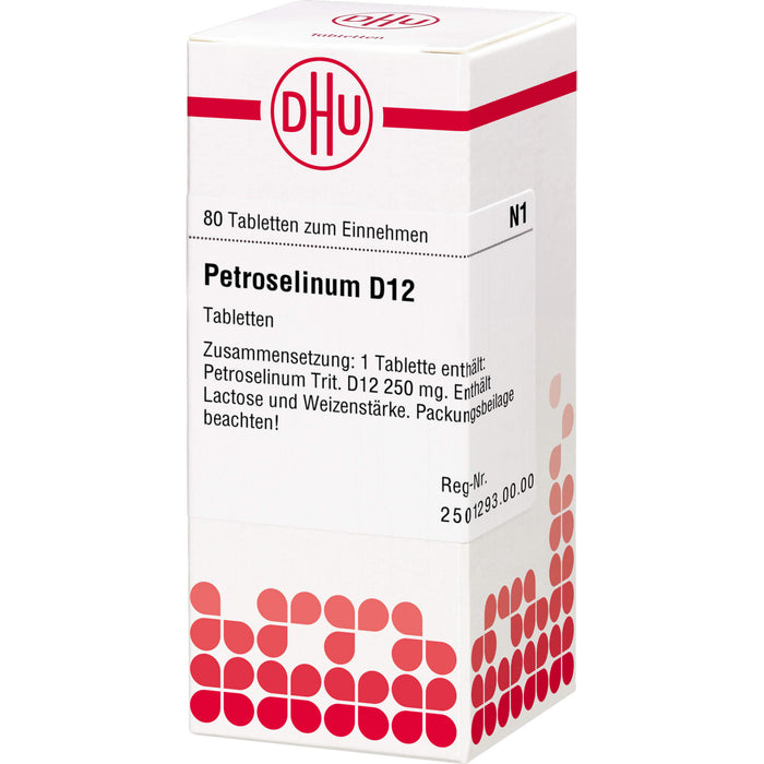 DHU Petroselinum D 12 Tabletten, 80 pc Tablettes