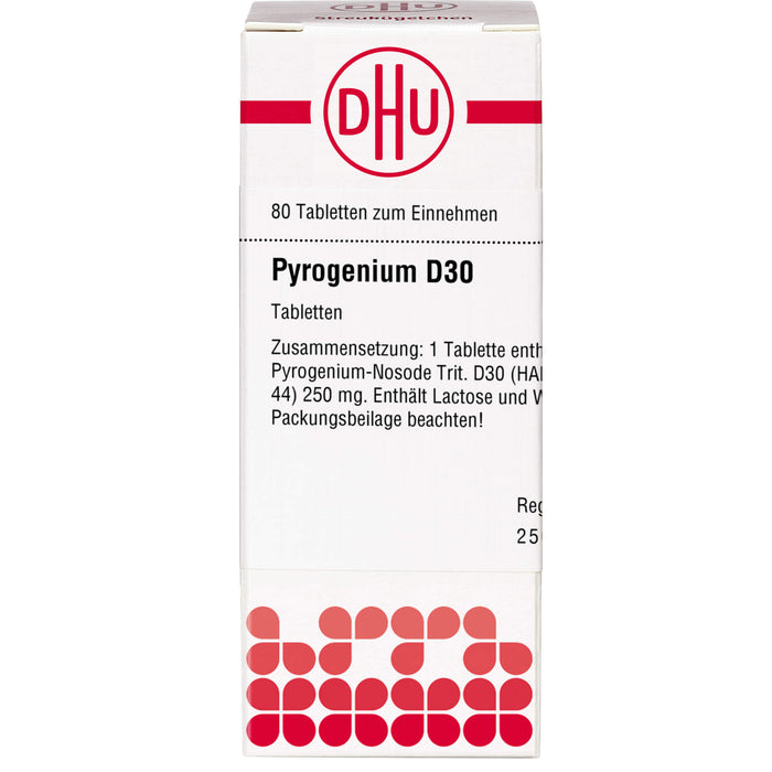 Pyrogenium D30 DHU Tabletten, 80 St. Tabletten