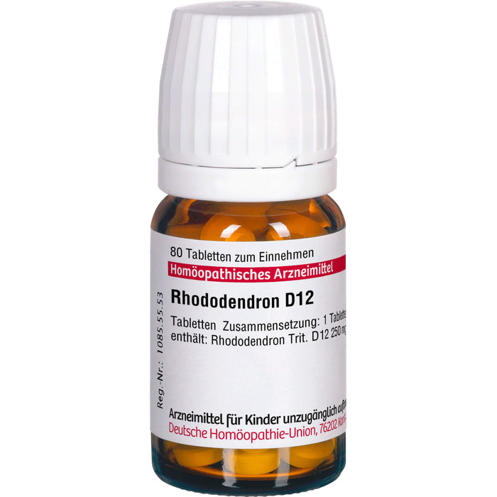 DHU Rhododendron D12 Tabletten, 80 pcs. Tablets