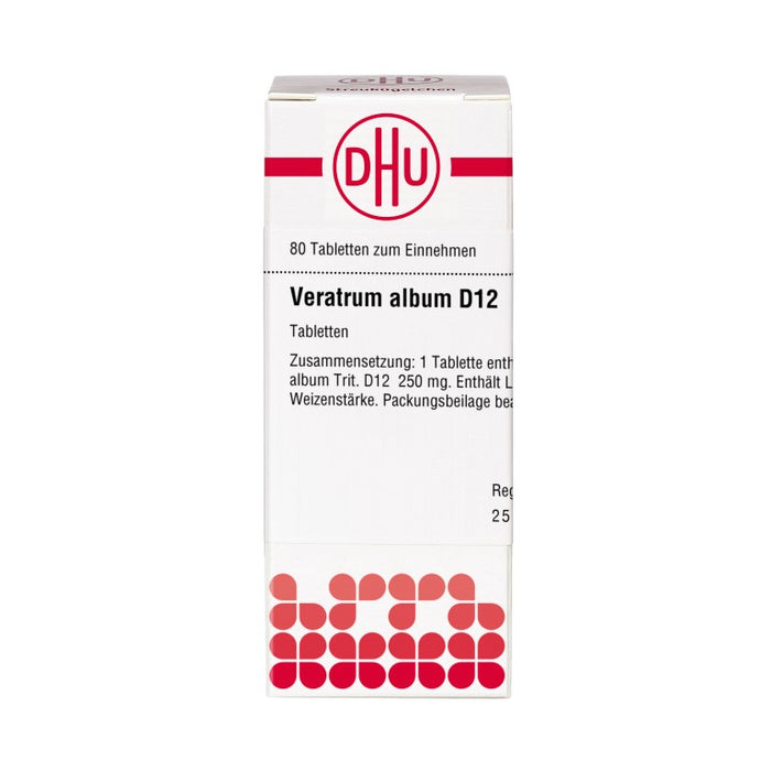 DHU Veratrum album D12 Tabletten, 80 pcs. Tablets