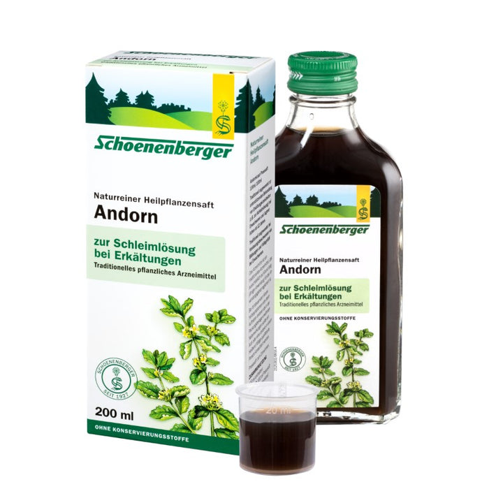 Schoenenberger Naturreiner Heilpflanzensaft Andorn, 200 ml Lösung