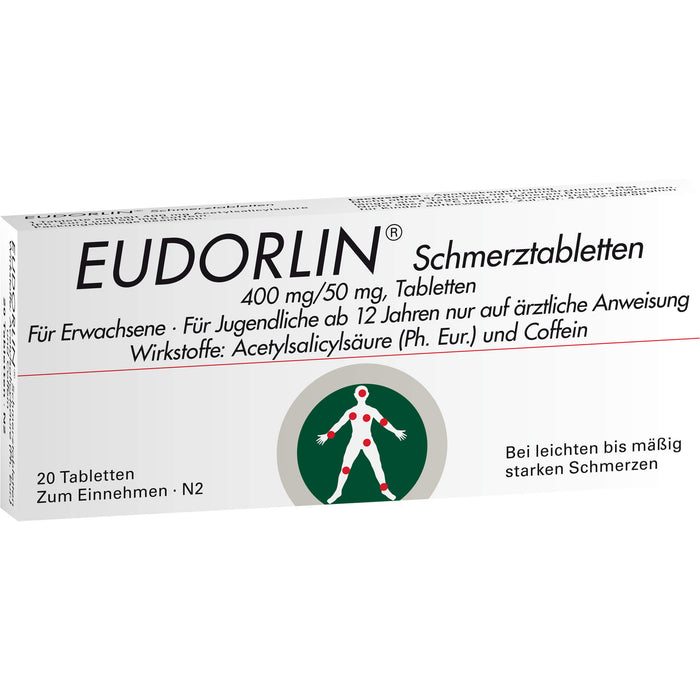 EUDORLIN Schmerztabletten, 20 St. Tabletten