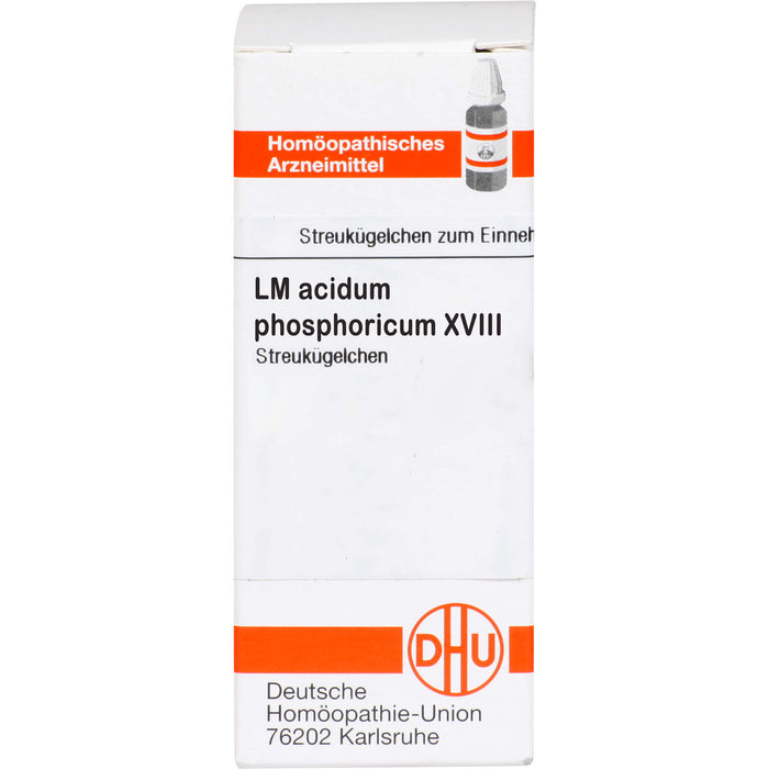 Acidum phosphoricum LM XVIII DHU Globuli, 5 g Globuli