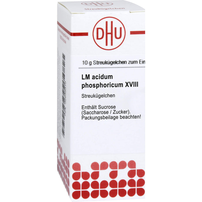 Acidum phosphoricum LM XVIII DHU Globuli, 5 g Globuli