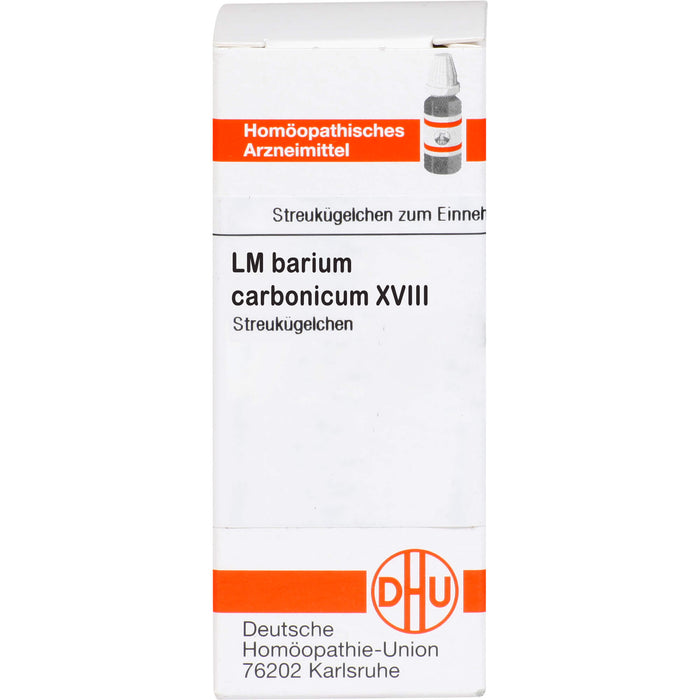 Barium carbonicum LM XVIII DHU Globuli, 5 g Globuli