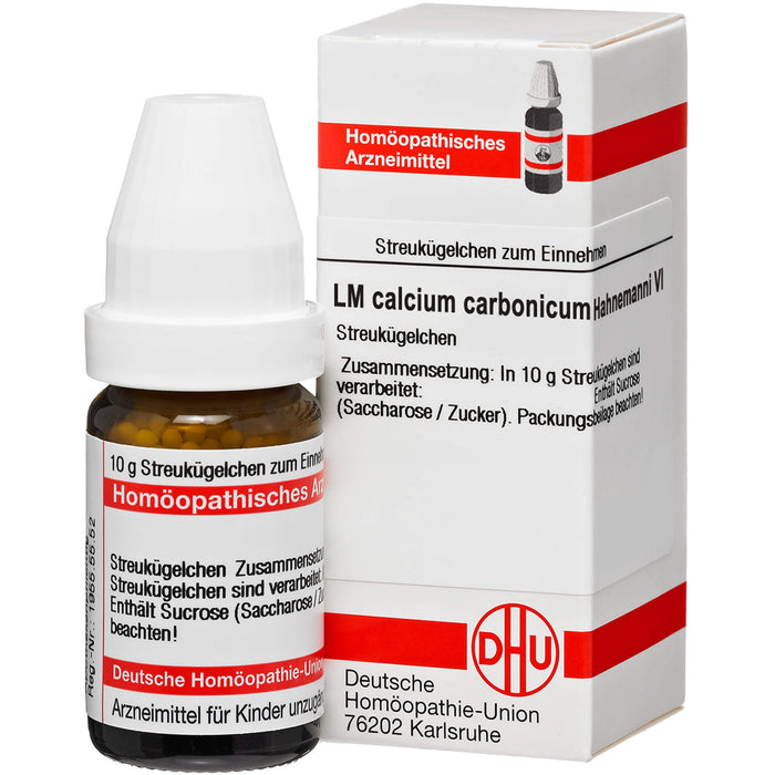 Calcium carbonicum Hahnemanni LM VI DHU Globuli, 5 g Globuli