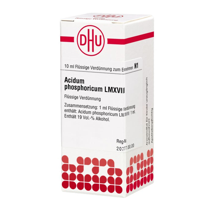 Acidum phosphoricum LM XVIII DHU Dilution, 10 ml Lösung