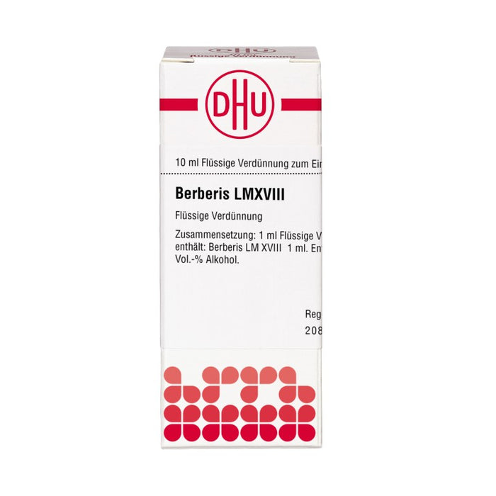 Berberis LM XVIII DHU Dilution, 10 ml Lösung