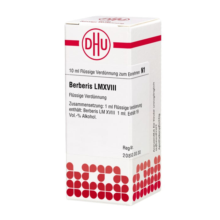 Berberis LM XVIII DHU Dilution, 10 ml Lösung