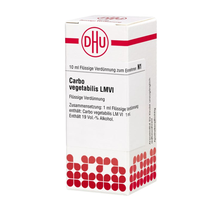 Carbo vegetabilis LM VI DHU Dilution, 10 ml Lösung