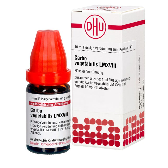 DHU Carbo vegetabilis LM XVIII Dilution, 10 ml Lösung