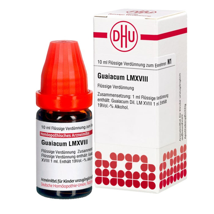 Guaiacum LM XVIII DHU Dilution, 10 ml Lösung