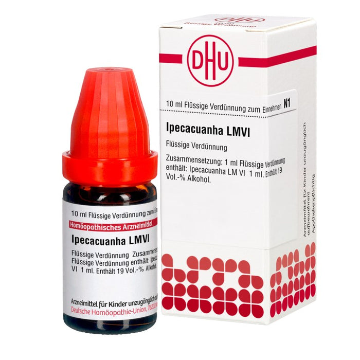 DHU Ipecacuanha LM VI Dilution, 10 ml Lösung