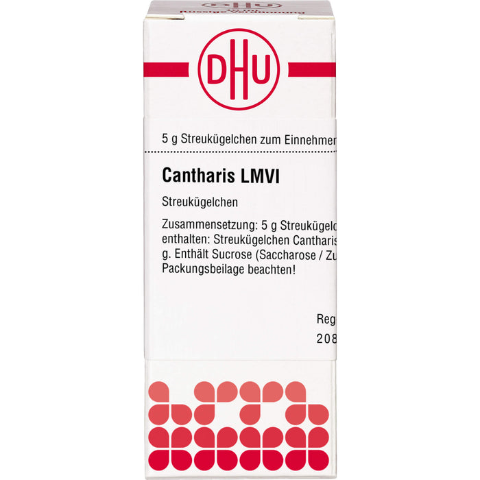 DHU Cantharis LM VI Streukügelchen, 5 g Globules