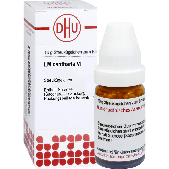 DHU Cantharis LM VI Streukügelchen, 5 g Globules