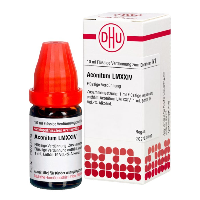 Aconitum LM XXIV DHU Dilution, 10 ml Lösung