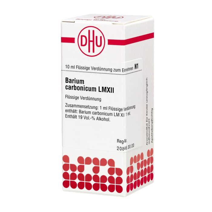 Barium carbonicum LM XII DHU Dilution, 10 ml Lösung