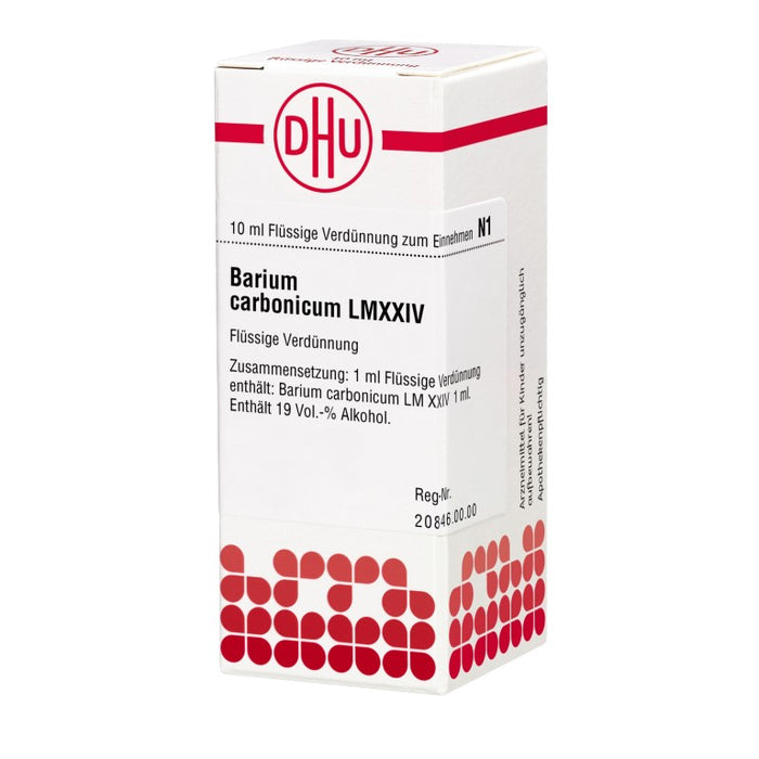 Barium carbonicum LM XXIV DHU Dilution, 10 ml Lösung