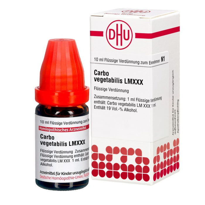 Carbo vegetabilis LM XXX DHU Dilution, 10 ml Lösung