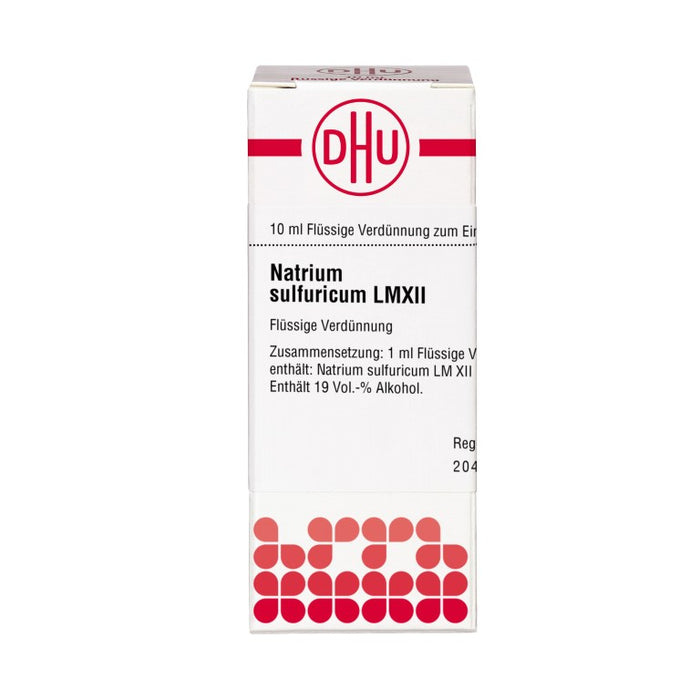 Natrium sulfuricum LM XII DHU Dilution, 10 ml Lösung