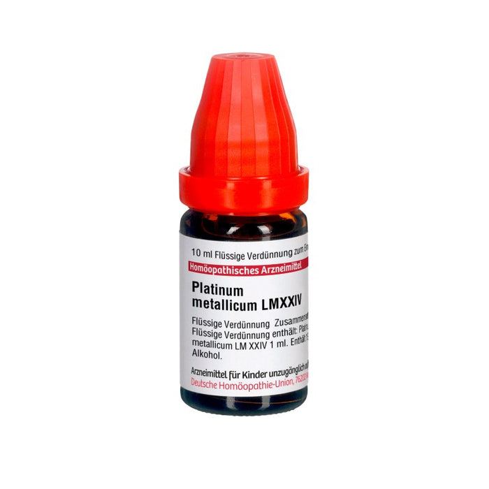 Platinum metallicum LM XXIV DHU Dilution, 10 ml Lösung