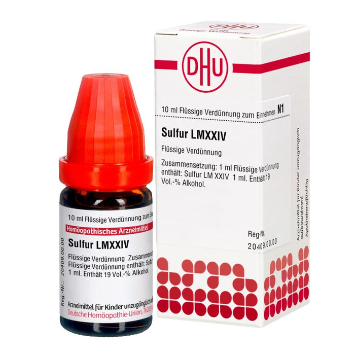 Sulfur LM XXIV DHU Dilution, 10 ml Lösung