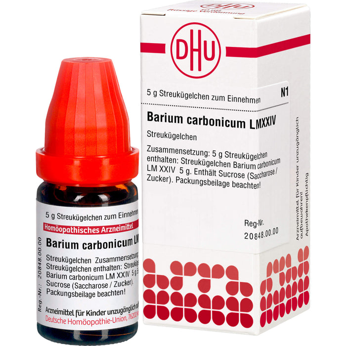 DHU Barium carbonicum LM XXIV Streukügelchen, 5 g Globules