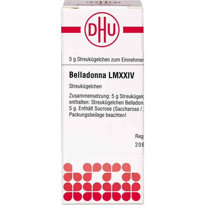 DHU Belladonna LM XXIV Streukügelchen, 5 g Globules