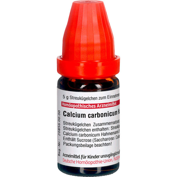 DHU Calcium carbonicum Hahnemanni LM XXIV Streukügelchen, 5 g Globules