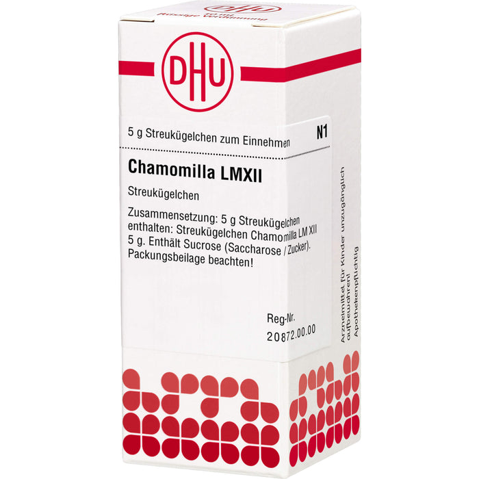 DHU Chamomilla LM XII Streukügelchen, 5 g Globules