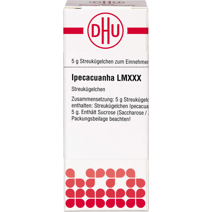 DHU Ipecacuanha LM XXX Streukügelchen, 5 g Globules