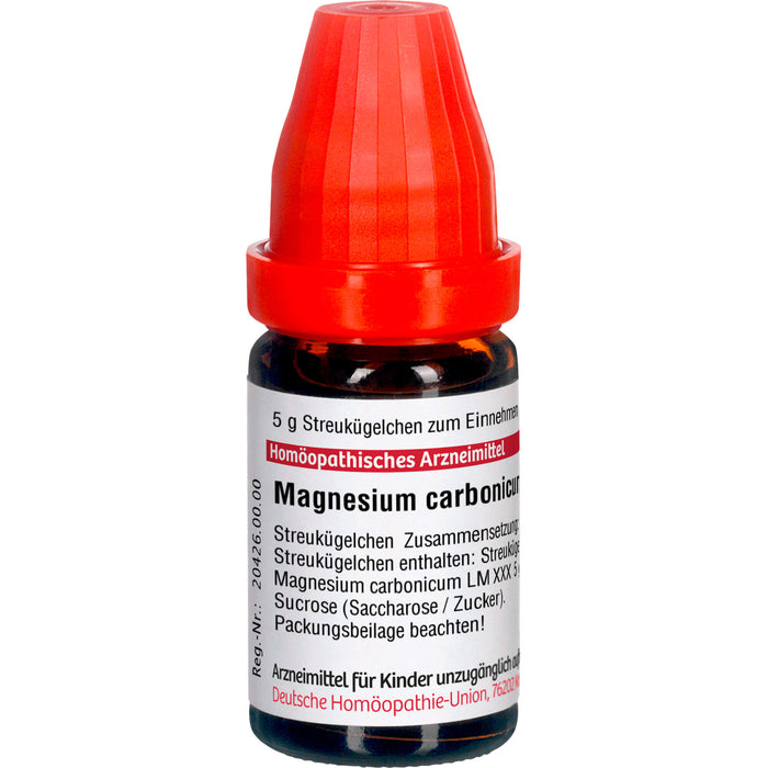 Magnesium carbonicum LM XXX DHU Globuli, 5 g Globuli