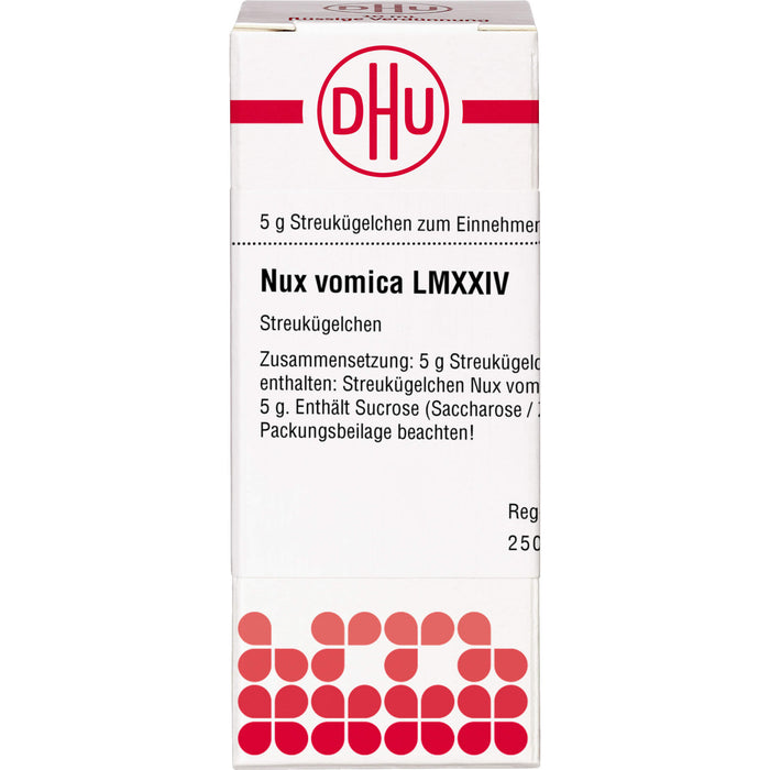 Nux vomica LM XXIV DHU Globuli, 5 g Globuli