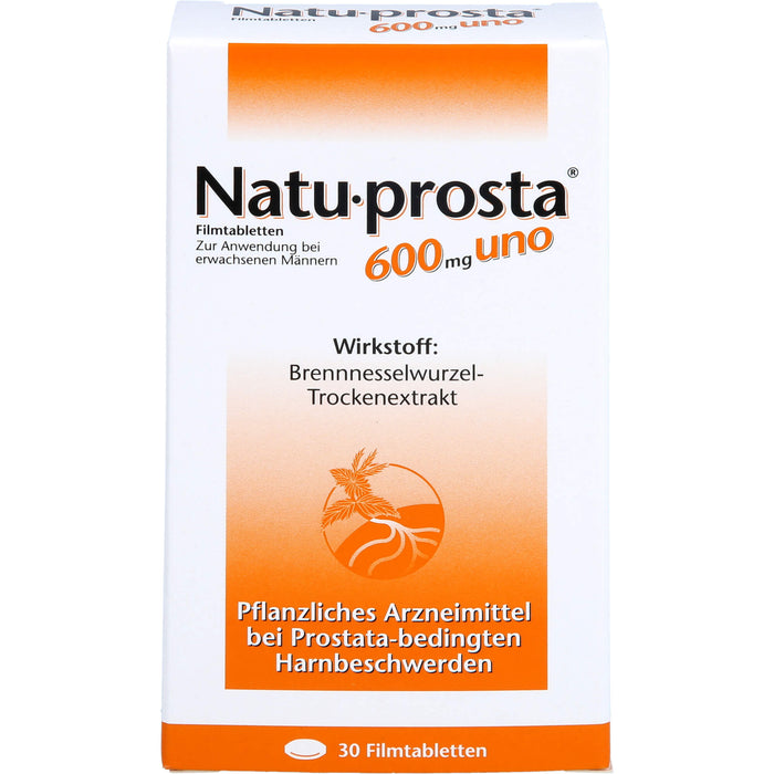 Natu-prosta 600 mg uno, Filmtabletten, 30 St FTA