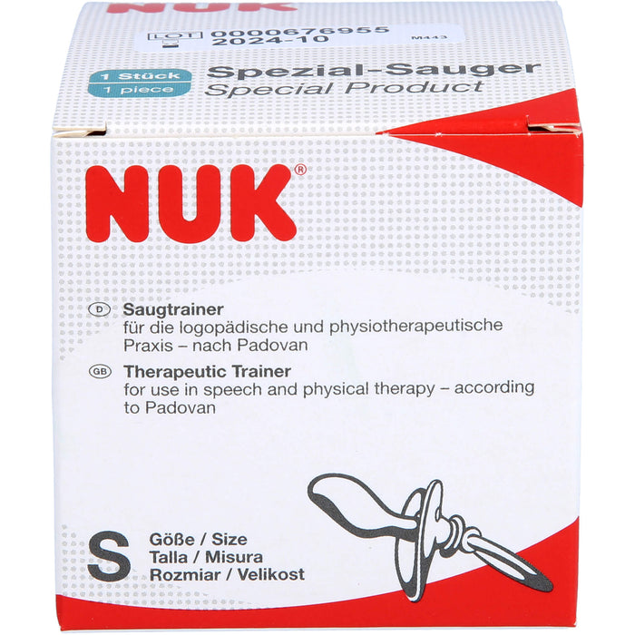 NUK Saugtrainer Größe S, 1 pcs. Aspirator