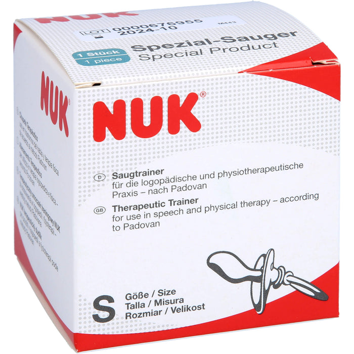 NUK Saugtrainer Größe S, 1 pc Aspirateur