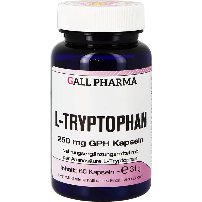 GALL PHARMA L-Tryptophan 250 mg GPH Kapseln, 60 pc Capsules