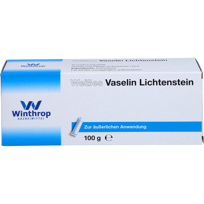 Winthrop weißes Vaselin Lichtenstein Salbe, 100 g Onguent