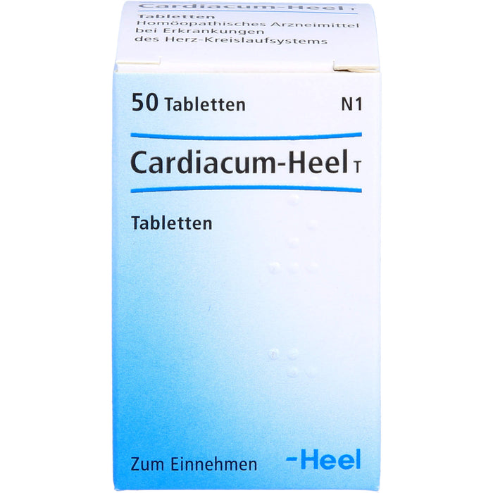 Cardiacum Heel T Tabletten, 50 St. Tabletten