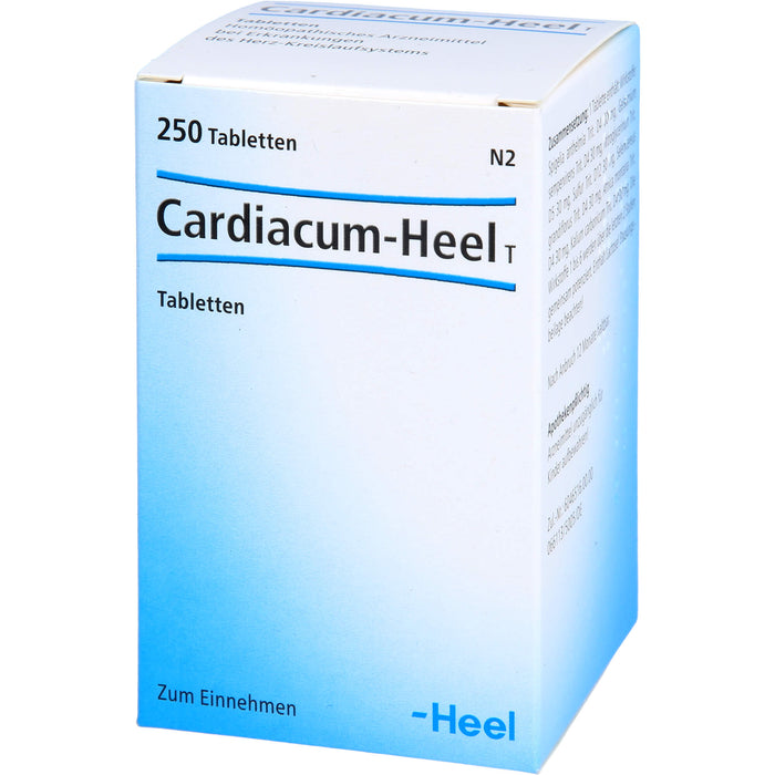 Cardiacum-Heel T Tabletten, 250 pc Tablettes