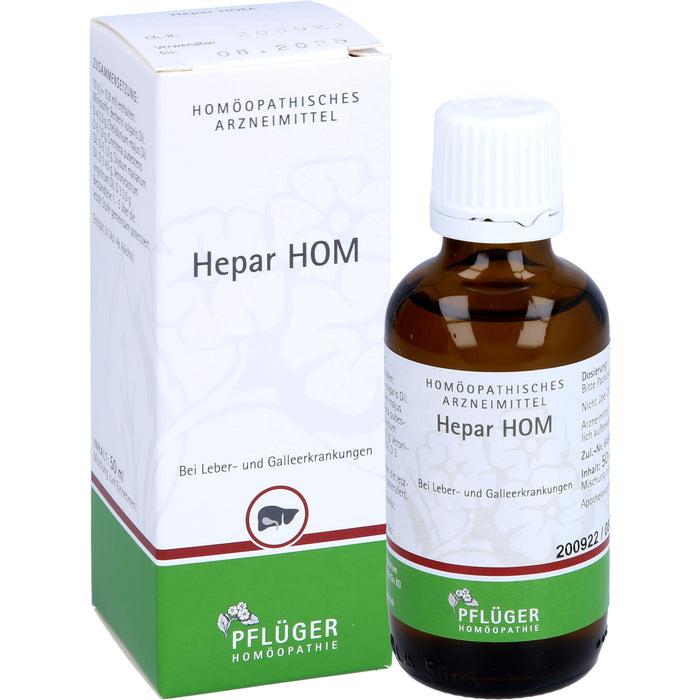 Hepar HOM Tropfen, 50 ml TRO